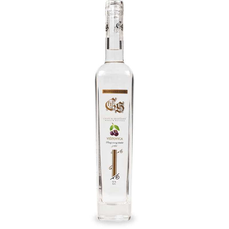 Destilát Chateau Selešťany "Višňovica 52%" > 0,5l